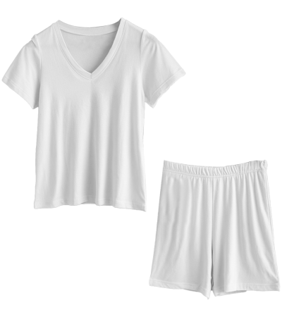 Women's set A0156 - 仿棉-180g/S