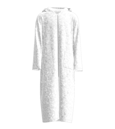 Hooded robe A0165 - 双面法兰绒-280g/S