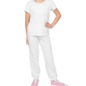 Children's short sleeve pants set R0148 - 仿棉-180g/S