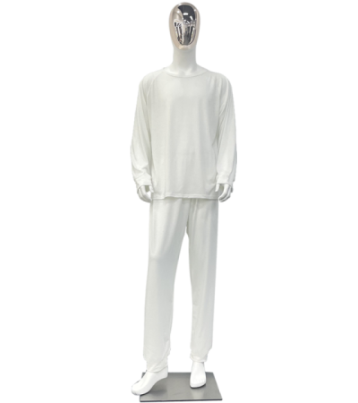 Men's homewear long sleeve top R0143AB-A - 仿棉-180g/S
