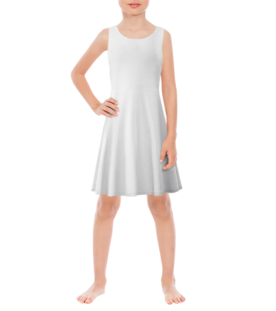 3D Teen Dress (A0006) - 牛奶丝-170g/S