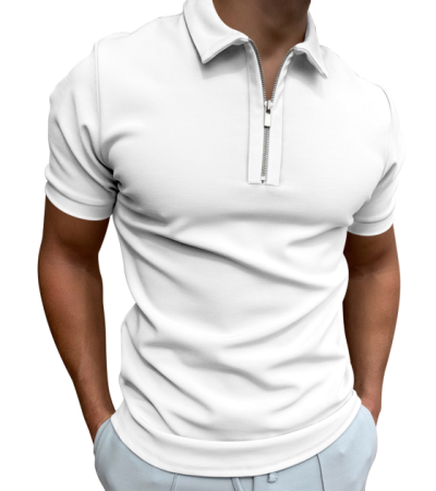 Plus-size short-sleeved POLO WR014 - 仿棉-180g/0XL