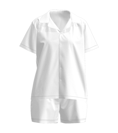 Women's pajamas set -A0177 - 仿棉-180g/S