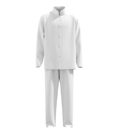 Imitation cotton pajama set A0024 - 仿棉-200g/S