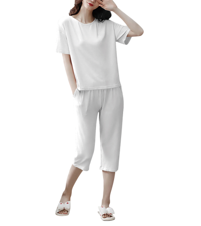 Women's Short Homewear - Clothing (R0027AB-A) - 仿棉-180g/S