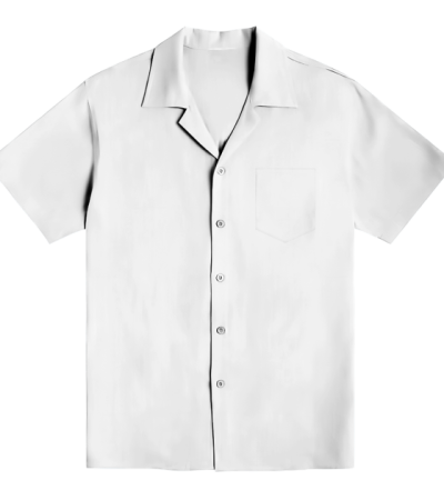 Hawaiian collar pocket short-sleeved shirt KXKY002 - 四面弹-120g/S
