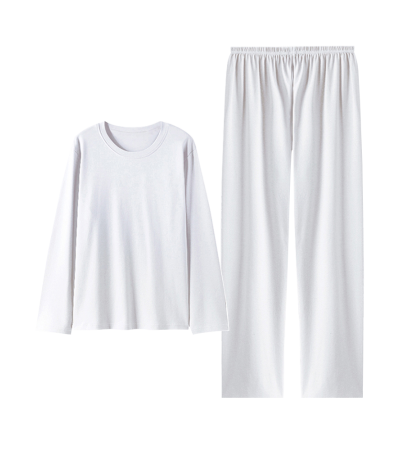 Long women's homewear R0002 - 仿棉-180g/2XS
