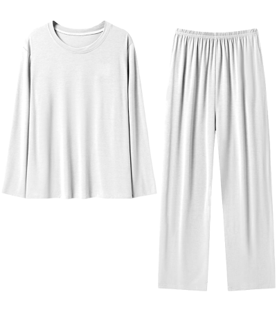 A0069 Long sleeve pants suit for men - 仿棉-180g/S