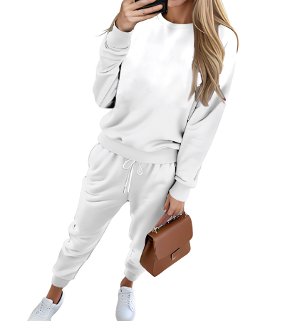 Women's pantsuit LTW20653 - 涤毛圈-280g/S