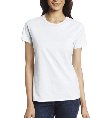 NVTN 3D European Size Short Sleeve for Women (R0004_D) - 仿棉-180g/S