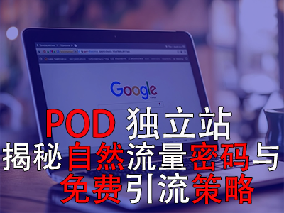 POD独立站:揭秘自然流量密码与免费引流策略 POD独立站:揭秘自然流量密码与免费引流策略