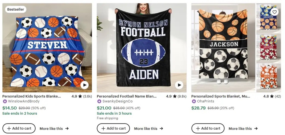  Warm personalized custom blanket creative motion elements 