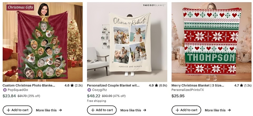  Other warm personalized customized blanket ideas 