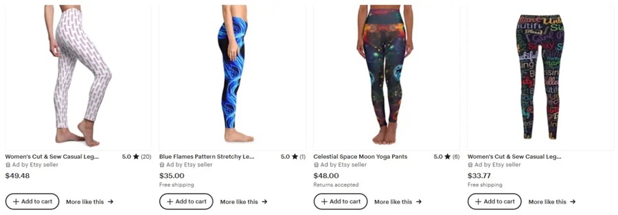  Cross-border e-commerce style recommended women's sports and leisure style leggings 
