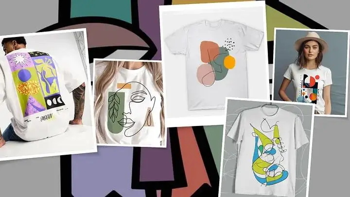  Abstract art with popular elements 