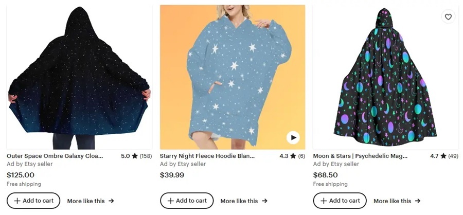  Custom cape star design 