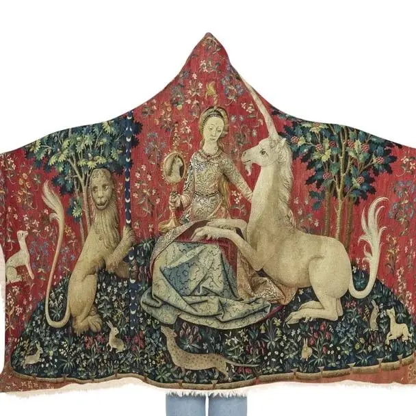  Custom cloak oil painting art design 