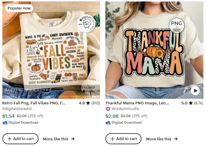  Cross-border selection ideas, autumn and winter T-shirt design elements recommended Thanksgiving theme 