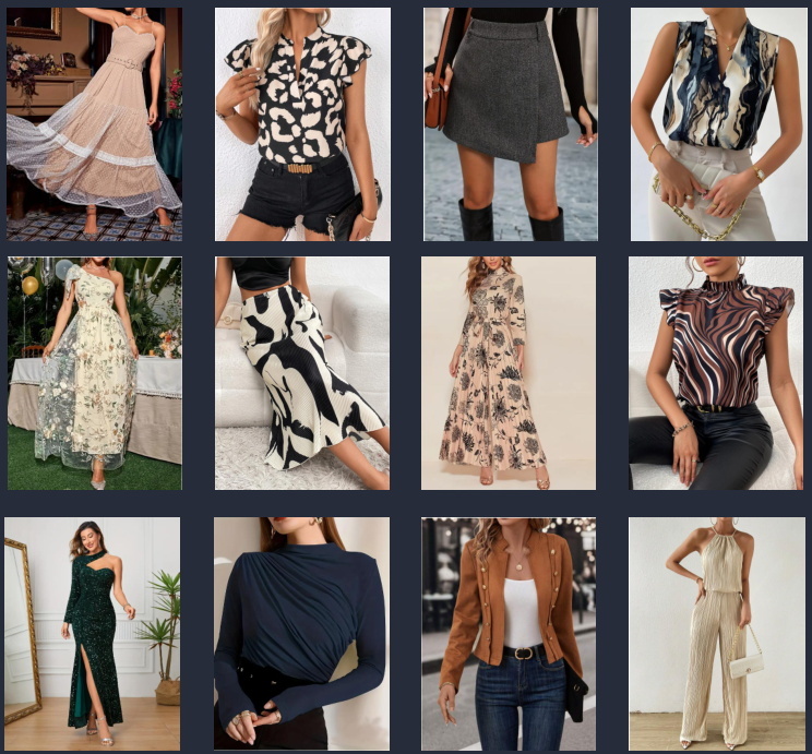 Temu2025 new focus on women's elegant women 