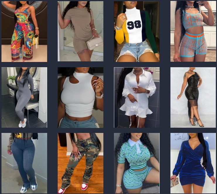 Temu2025 women's new focus on the European and American market - Black fashion