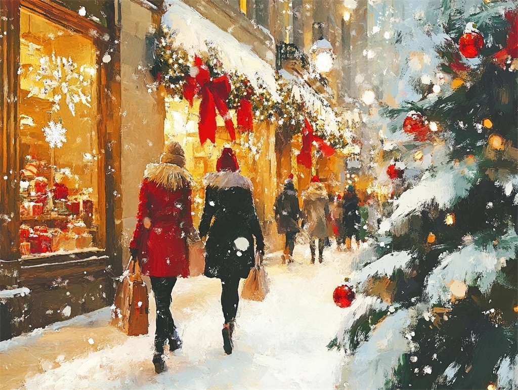Shopping Spree across borders: Amazon's holiday traffic peaks and marketing strategies