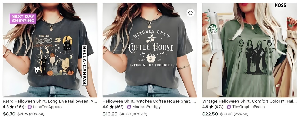  Cross-border e-commerce pod clothing T-shirt custom products 